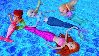 Elsa and Anna toddlers mermaid adventure [upl. by Angela]