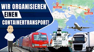 So funktioniert ein Containertransport in der Praxis [upl. by Bik]