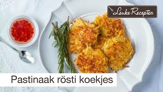 Pastinaak rösti koekjes [upl. by Darline375]