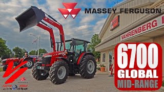 Massey Ferguson 6713 Global Series Mid Range Tractor Introduction and Demo [upl. by Ahtael]