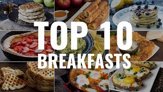 Easy 10 Breakfast Recipes [upl. by Lear390]