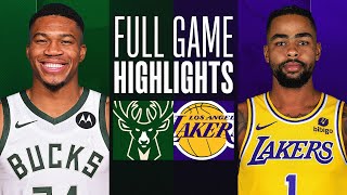 BUCKS at LAKERS  FULL GAME HIGHLIGHTS  March 8 2024 [upl. by Loralie]