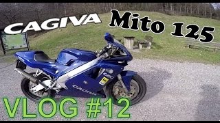 Vlog 12 Jamais 2 sans 3 Cagiva Mito 125 [upl. by Leah]