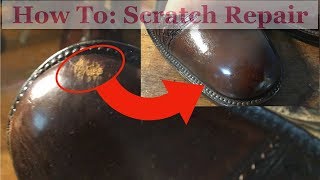 How to Repair Badly ScuffedScratched Shoes [upl. by Eibloc855]