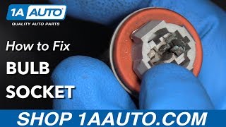 How to Fix Headlight Bulb Socket [upl. by Mcclenon]