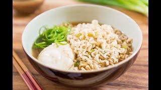 Quick Ramen Noodle Soup 15minute recipe [upl. by Itsur]