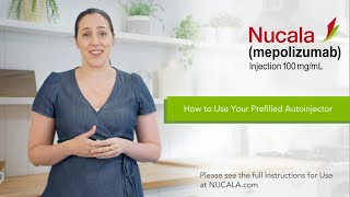 NUCALA mepolizumab Autoinjector How to Use [upl. by Euqinaj624]