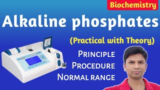 Alkaline phosphatase ALP Test Principle Procedure Normal range [upl. by Reste]