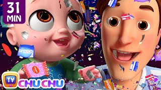 New Johny Johny Yes Papa Confetti Song  More ChuChu TV 3D Nursery Rhymes amp Kids Songs [upl. by Moshell498]