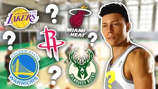 WHICH NBA TEAM DRAFTS US 2K21 Next Gen MyCareer Ep5 [upl. by Adnola]