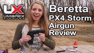 Beretta PX4 Storm Air Gun BB  Pellet Pistol  Umarex Airgun Review [upl. by Ulberto]