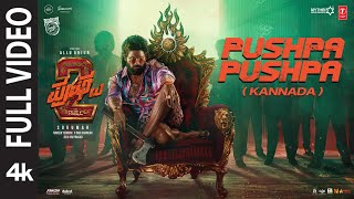 Full Video PUSHPA PUSHPA Kannada  Pushpa 2 The Rule  Allu Arjun  Sukumar  DSP [upl. by Amye]