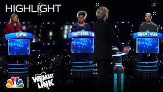 Host Jane Lynch Cant Understand Why Everyone Keeps Thinking About The Pyramids  Weakest Link [upl. by Emrich]