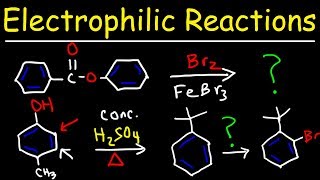 Electrophilic Aromatic Substitution Reactions Made Easy [upl. by Suez]