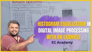 DIP14 Histogram equalization in digital image processing with example  EC Academy [upl. by Michey]