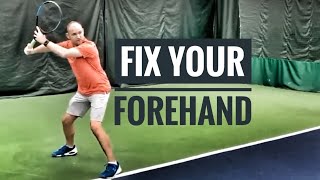 Fix Your Forehand 6 Steps [upl. by Ecienal]