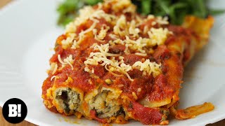 Creamy Cannelloni Recipe Vegan [upl. by Imar103]