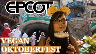 Biergarten Restaurant 🇩🇪 Disney EPCOT food review [upl. by Euqor455]