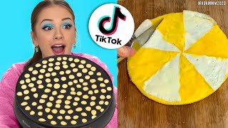 Trying TIK TOK FOOD HACKS To See If They Actually Work  PART 2 [upl. by Akihsar571]