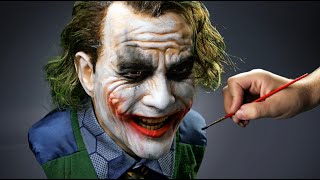 The Joker Sculpture Timelapse  The Dark Knight [upl. by Yerffoj904]