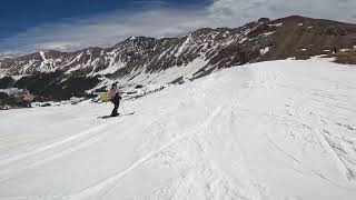 Late Season Skiing  Arapahoe Basin Ski Area Colorado  May 19th 2022 [upl. by Adok811]