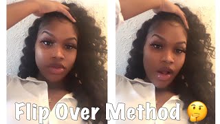 Flip Over Method Quickweave  Organique Mastermix Hair [upl. by Jacob]