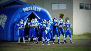 Moanalua High School Football Varsity Entrance 2011 [upl. by Nylegna345]