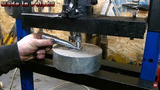 ELECTRIC Hydraulic Press DIY [upl. by Brest]