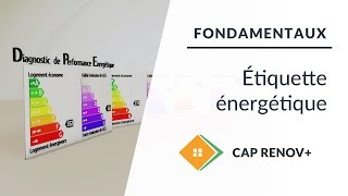 Étiquette énergétique ancien DPE [upl. by Ontine]