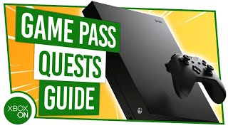 How to COMPLETE XBOX Game Pass Quests  EARN REWARDS Xbox Tips [upl. by Colston]