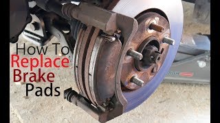 How To Change Replace Brake Pads Easy Simple [upl. by Trescha350]