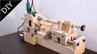 Making of Wood lathe  6in1 drill press Part3 [upl. by Navets]