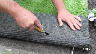 Tuff Turf  DIY Grass Install [upl. by Freytag]