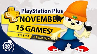 PlayStation Plus Extra  November 2023 PS [upl. by Abra545]