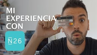 N26 MEJOR BANCO ONLINE internacional sin comisiones Mi EXPERIENCIA y REVIEW en español [upl. by Brawner]