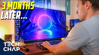 Switching to a 48inch 4K OLED TV as a Monitor  3 MONTHS LATER  The Tech Chap [upl. by Suivatram]