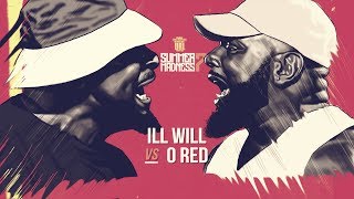 ORED VS ILL WILL RAP BATTLE  URLTV [upl. by Naelopan72]