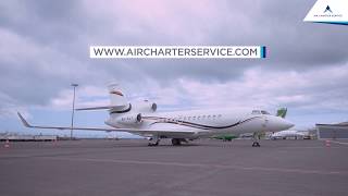 Dassault Falcon 7X Watch a Private Jet Walkthrough with ACS [upl. by Okoyik]