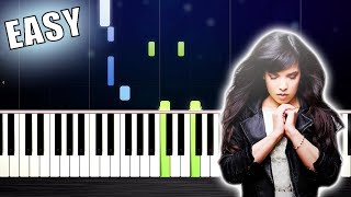 Indila  Dernière Danse  EASY Piano Tutorial by PlutaX [upl. by Eenaj]