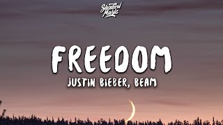 Justin Bieber BEAM  Freedom Lyrics [upl. by Salomon]