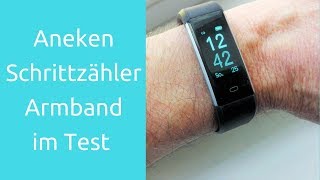 Aneken Schrittzähler Uhr Test [upl. by Clymer]