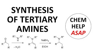 tertiary amine synthesis amp reductive amination [upl. by Lacsap]