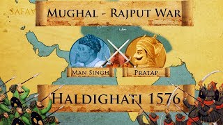 Battle of Haldighati 1576  MughalRajput War DOCUMENTARY [upl. by Nylodnewg]