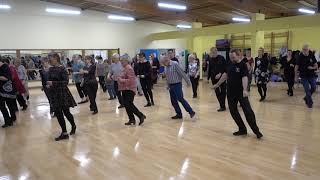 DESPACITO CUMBIA Line Dance 2019 Vandoeuvre France Weekend Workshop with Ira Weisburd [upl. by Bernardo]