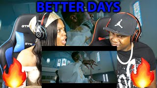 BLUEFACE ft OgBobbyBillion  OUTSIDE BETTER DAYS Official Music Video REACTION [upl. by Bondon]