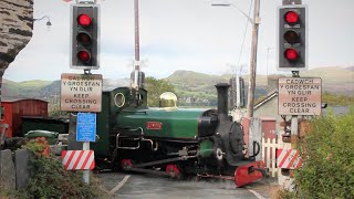 Minffordd Level Crossing  Ffestiniog Railway [upl. by Nowell]