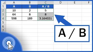 How to Divide Numbers in Excel Basic way [upl. by Tish617]