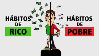 6 diferencias entre RICOS y POBRES  Hábitos de ricos y pobres [upl. by Anilatak]