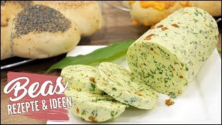 Bärlauchbutter Rezept  Einfach selber machen [upl. by Ailehs26]