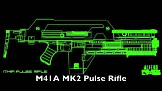 M41A Pulse Rifle Sound FX [upl. by Oicram806]